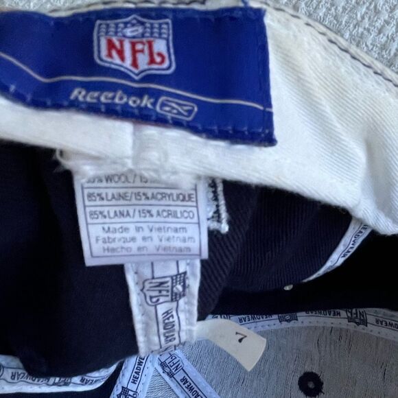 Patriots NFL baseball style cap by Rebook size 7 - Picture 5 of 7